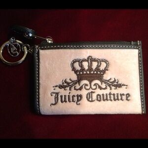 Juicy Couture Pink Velour Coinpurse